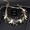 【A170208】【現貨】甜美蝴蝶結水晶珍珠絹花香檳色髮帶花環_2 【A170208】【現貨】甜美蝴蝶結水晶珍珠絹花香檳色髮帶花環_2