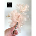A220802【現貨】手工香檳粉色仿珍珠仿水晶絹布花朵金色枝葉水鑽頭花髮夾邊夾頭花_7 A220802【現貨】手工香檳粉色仿珍珠仿水晶絹布花朵金色枝葉水鑽頭花髮夾邊夾頭花_7