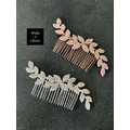 A240502【現貨】優雅百搭波浪形枝葉水鑽髮梳【銀色、玫瑰金】。新娘飾品中式婚禮宴客派對表演造型飾品媽媽飾品婆婆飾品_2 A240502【現貨】優雅百搭波浪形枝葉水鑽髮梳【銀色、玫瑰金】。新娘飾品中式婚禮宴客派對表演造型飾品媽媽飾品婆婆飾品_2