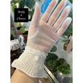 A190705【現貨】白色珍珠蕾絲百褶荷葉花邊半透明水晶紗短款手套_7 A190705【現貨】白色珍珠蕾絲百褶荷葉花邊半透明水晶紗短款手套_7