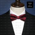 A200801【現貨】男士新郎伴郎領結西裝襯衫蝴蝶結紳士結婚【條紋紅酒色】贈胸花_3 A200801【現貨】男士新郎伴郎領結西裝襯衫蝴蝶結紳士結婚【條紋紅酒色】贈胸花_3