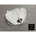 A260403【現貨】歐美復古羽毛網格頭飾珍作舊感水鑽頭花髮夾邊夾【白色】。新娘飾品自助婚紗_3 A260403【現貨】歐美復古羽毛網格頭飾珍作舊感水鑽頭花髮夾邊夾【白色】。新娘飾品自助婚紗_3