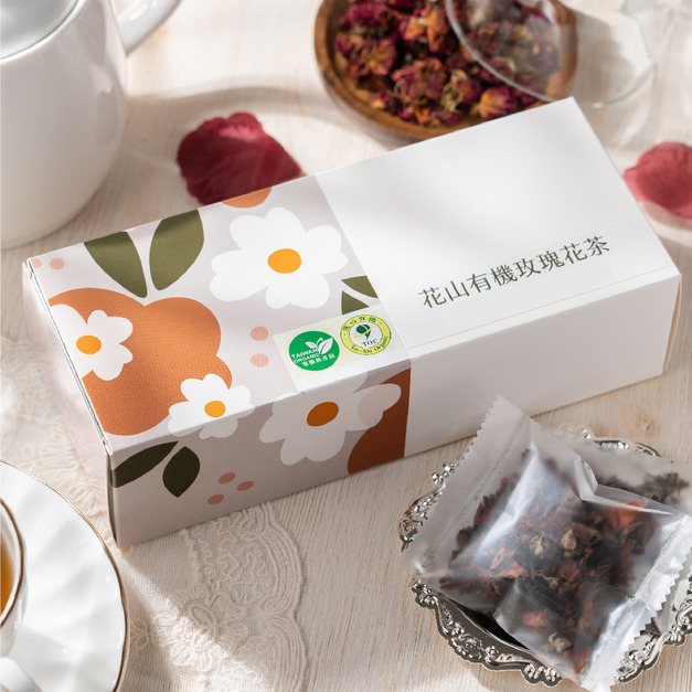 花山 | 有機玫瑰花茶九入盒裝 花山 | 有機玫瑰花茶九入盒裝