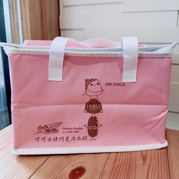 可可女神粉紅保冷袋 可可女神粉紅保冷袋