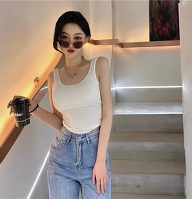 現貨無退換|百搭素色大露背背心 現貨無退換|百搭素色大露背背心