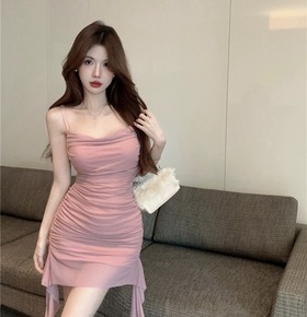 現貨無退換|純欲性感網紗吊帶連身洋 現貨無退換|純欲性感網紗吊帶連身洋