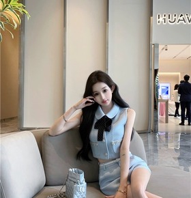 現貨|套裝小香風重磅質感上衣+短褲 現貨|套裝小香風重磅質感上衣+短褲