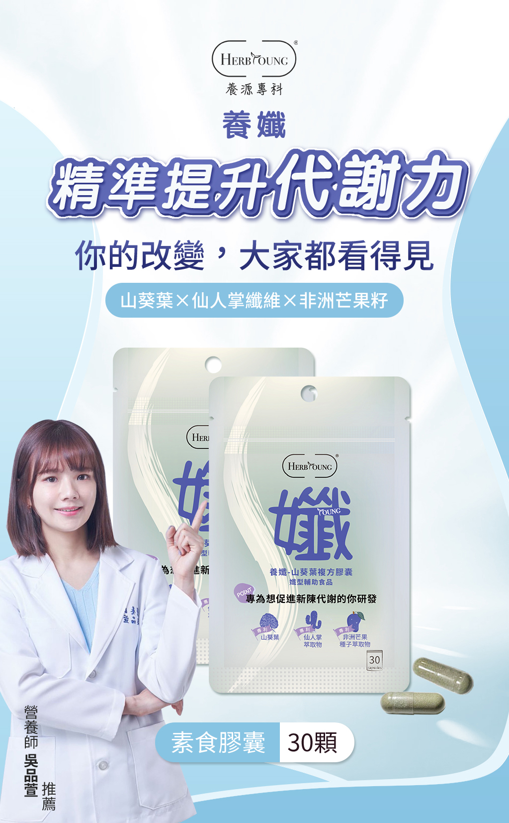 促進新陳代謝的關鍵成分