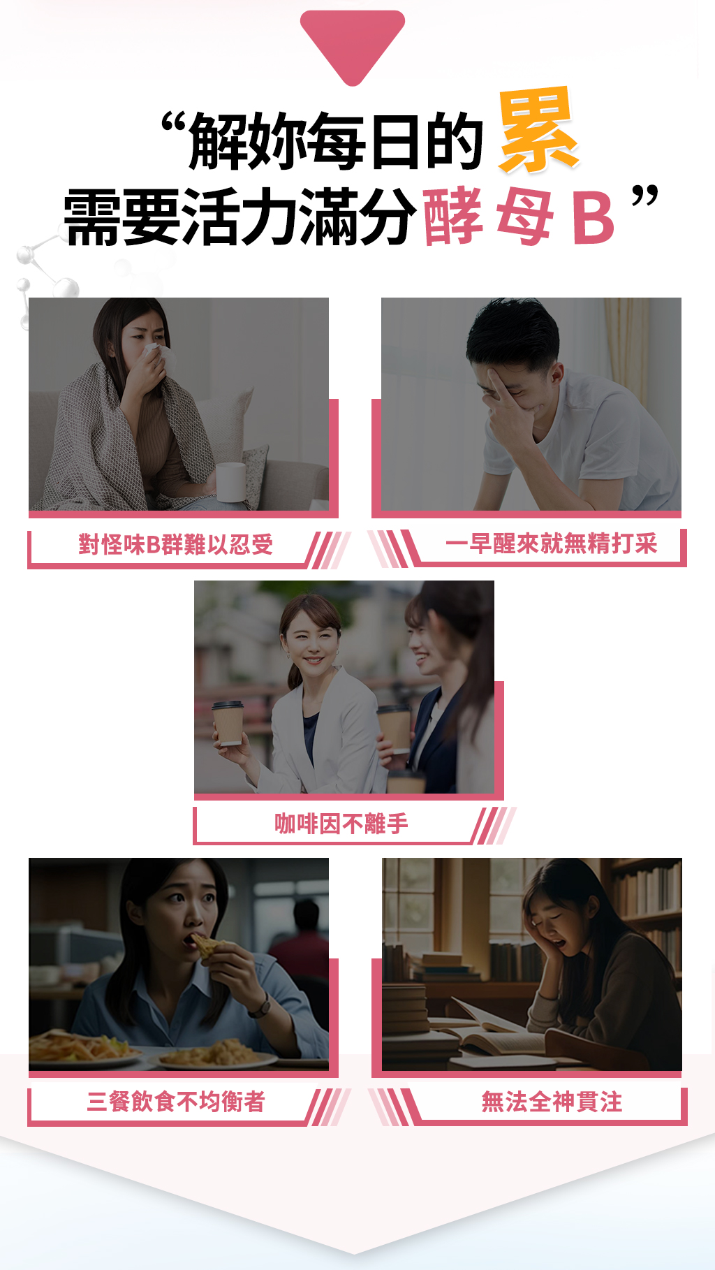 三餐外食、靠咖啡提神、專注力不夠都需要活力滿分2.0