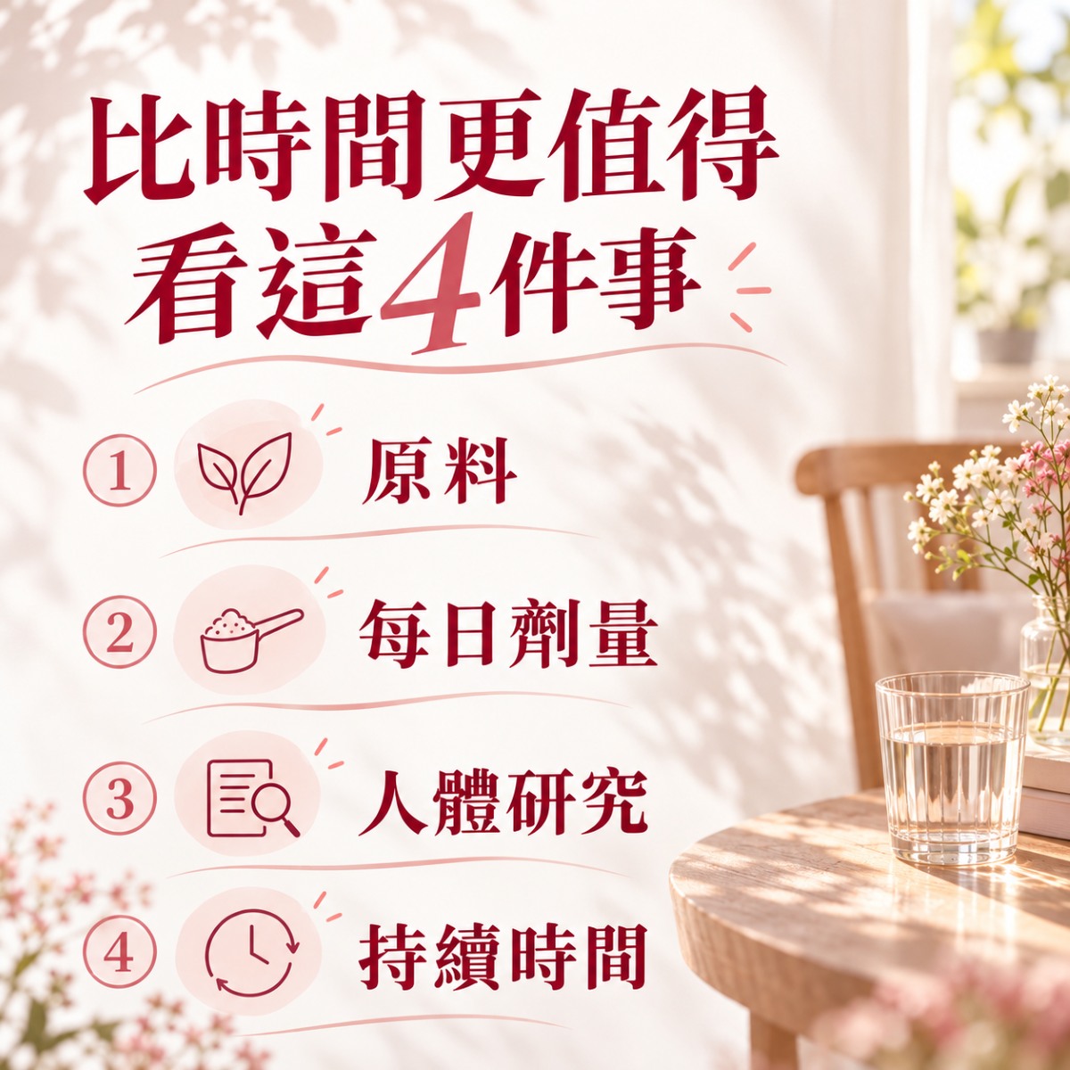挑選與補充膠原蛋白應優先確認原料劑量研究與持續時間