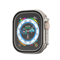 【MAGEASY】Hybrid 9H 鋼化玻璃雙料 手錶保護殼_Apple Watch 9/8/7 (45 mm)_透明/鈦色/午夜色/銀色_17 【MAGEASY】Hybrid 9H 鋼化玻璃雙料 手錶保護殼_Apple Watch 9/8/7 (45 mm)_透明/鈦色/午夜色/銀色_17