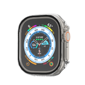 【MAGEASY】Hybrid 9H 鋼化玻璃雙料 手錶保護殼_Apple Watch 9/8/7 (41mm)_透明/鈦色/午夜色/銀色_3 【MAGEASY】Hybrid 9H 鋼化玻璃雙料 手錶保護殼_Apple Watch 9/8/7 (41mm)_透明/鈦色/午夜色/銀色_3