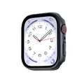 【MAGEASY】Hybrid 9H 鋼化玻璃雙料 手錶保護殼_Apple Watch 9/8/7 (41mm)_透明/鈦色/午夜色/銀色_7 【MAGEASY】Hybrid 9H 鋼化玻璃雙料 手錶保護殼_Apple Watch 9/8/7 (41mm)_透明/鈦色/午夜色/銀色_7