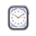 【MAGEASY】Hybrid 9H 鋼化玻璃雙料 手錶保護殼_Apple Watch 9/8/7 (41mm)_透明/鈦色/午夜色/銀色_12 【MAGEASY】Hybrid 9H 鋼化玻璃雙料 手錶保護殼_Apple Watch 9/8/7 (41mm)_透明/鈦色/午夜色/銀色_12