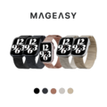 【MAGEASY】Milanese 米蘭不鏽鋼磁扣手錶環 手錶帶_Apple Watch 42/44/45/49mm 【MAGEASY】Milanese 米蘭不鏽鋼磁扣手錶環 手錶帶_Apple Watch 42/44/45/49mm