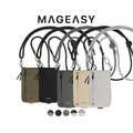 【MAGEASY】Phone Sacoche 手機掛繩隨行包 磁扣翻蓋式 防潑水 抗撕裂 【MAGEASY】Phone Sacoche 手機掛繩隨行包 磁扣翻蓋式 防潑水 抗撕裂