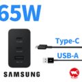 【Samsung】三星原廠 T6530 三孔快充型旅充頭 65W 充電頭 豆腐頭(Type-C接孔x2+USB-A接孔x1)_3 【Samsung】三星原廠 T6530 三孔快充型旅充頭 65W 充電頭 豆腐頭(Type-C接孔x2+USB-A接孔x1)_3