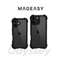 【MAGEASY】Odyssey iPhone16 系列 航太級鋁合金邊框 超軍規防摔手機殼 【MAGEASY】Odyssey iPhone16 系列 航太級鋁合金邊框 超軍規防摔手機殼