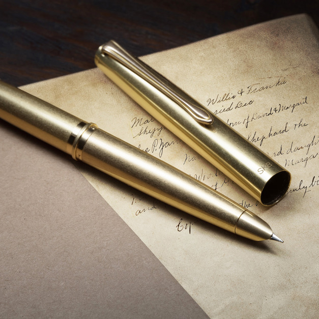 RS-301N 黃銅袖珍鋼筆 RS-301N 黃銅袖珍鋼筆