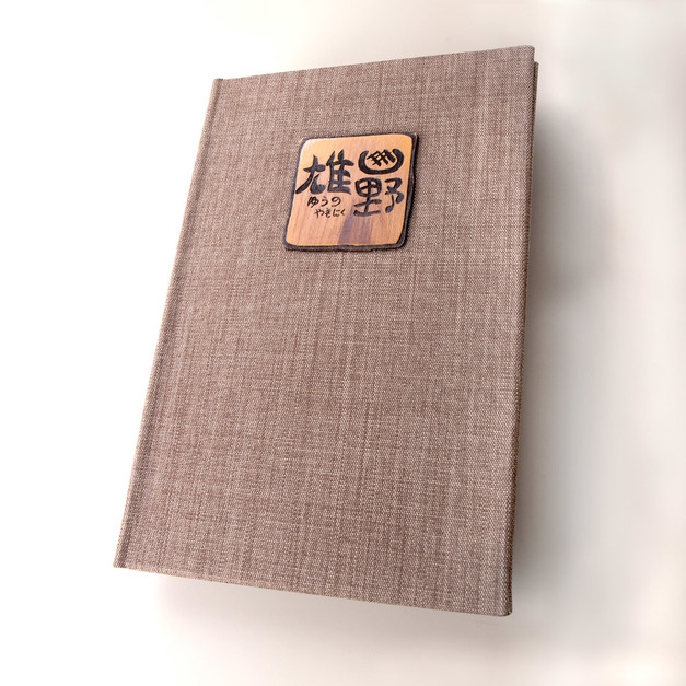 E01【可換頁@插卡式】#防潑水麻布 #雄野