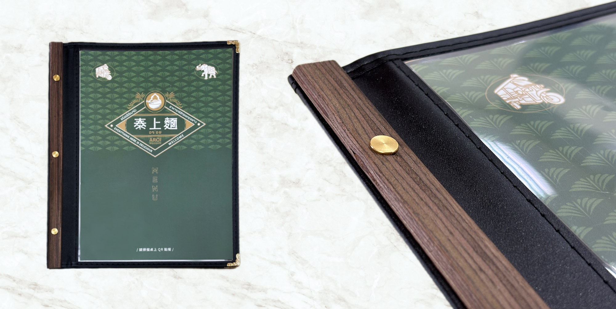 在實際操作中,菜單能標準化點餐流程,幫助顧客快速瀏覽和選擇喜愛的菜品,減少與服務員的溝通時間,避免錯誤點單,提升服務效率。此外,透過設計突出高利潤菜品或推薦套餐,餐廳能有效引導消費,降低食材浪費,達到成本控制的目標。