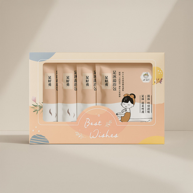 足沐湯浴包-足好勇 禮盒組 (4袋共16包)