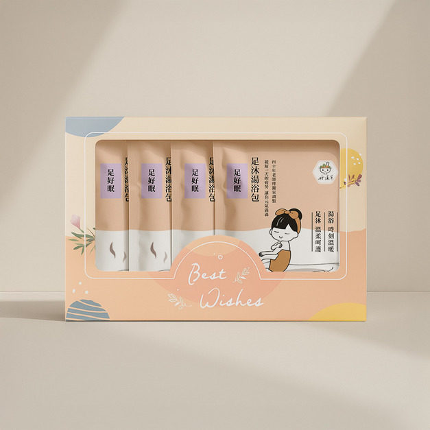 足沐湯浴包-足好眠 禮盒組 (4袋共16包)