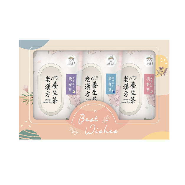 好漢茶禮盒-好漢茶全享組- (10入袋裝) 3款各1 好漢茶禮盒-好漢茶全享組- (10入袋裝) 3款各1