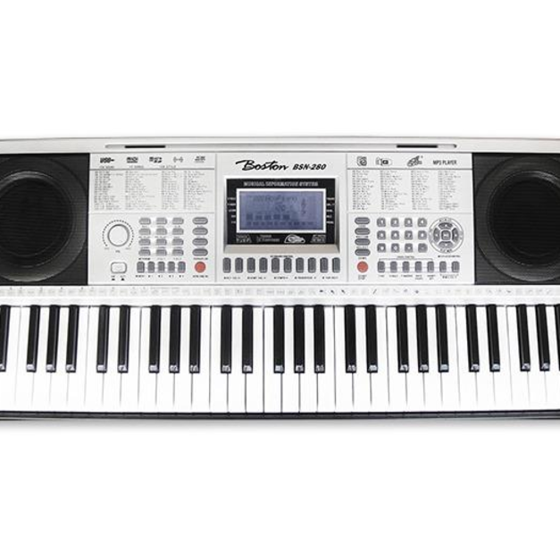 ♪ Your Music 愉耳樂器♪原廠公司貨保固 Boston BSN-280 61鍵 標準力度感應控制 電子琴 ♪ Your Music 愉耳樂器♪原廠公司貨保固 Boston BSN-280 61鍵 標準力度感應控制 電子琴