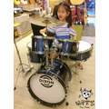 ♪ Your Music 愉耳樂器♪DIXON 兒童專用爵士鼓組兒童鼓 銅線藍五粒組_1 ♪ Your Music 愉耳樂器♪DIXON 兒童專用爵士鼓組兒童鼓 銅線藍五粒組_1