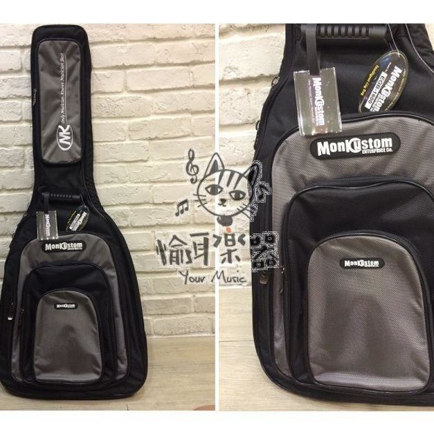 ♪ Your Music 愉耳樂器 ♪ Monk Custom EGB-1600 電吉他袋 附專用防水套 ♪ Your Music 愉耳樂器 ♪ Monk Custom EGB-1600 電吉他袋 附專用防水套