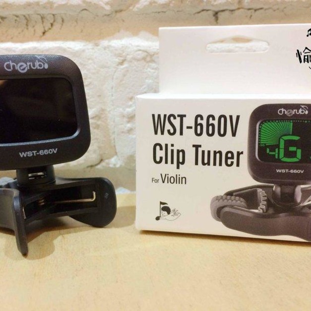 ♪ Your Music 愉耳樂器♪CHERUB WST-660V小提琴專用夾式調音器 ♪ Your Music 愉耳樂器♪CHERUB WST-660V小提琴專用夾式調音器