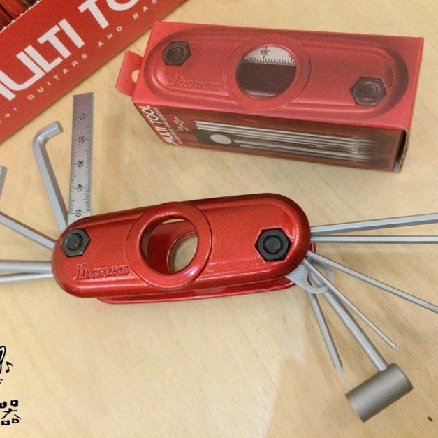 ♪Your Music 愉耳樂器♪原廠 Ibanez 吉他工具組 MTZ11 內外六角板手&螺絲板手&尺規 ♪Your Music 愉耳樂器♪原廠 Ibanez 吉他工具組 MTZ11 內外六角板手&螺絲板手&尺規