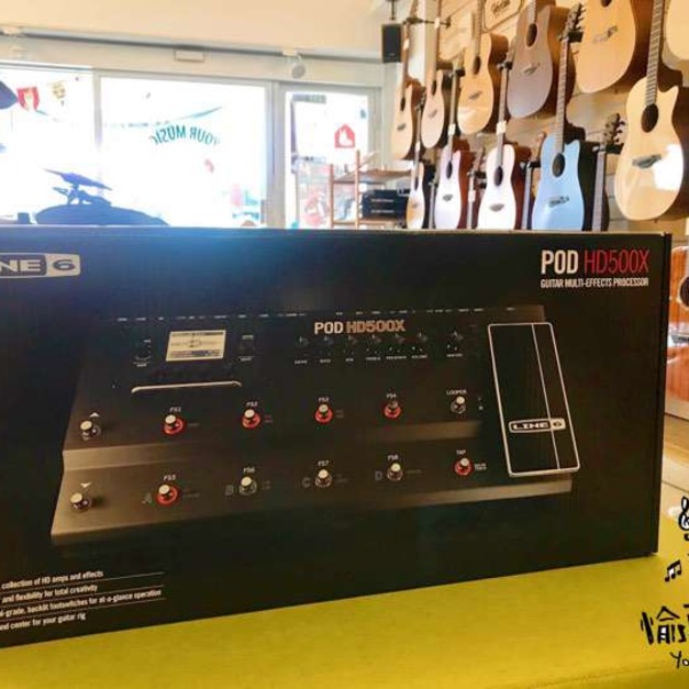 ♪ Your Music 愉耳樂器♪LINE 6 POD HD500X 綜合效果器  ♪ Your Music 愉耳樂器♪LINE 6 POD HD500X 綜合效果器