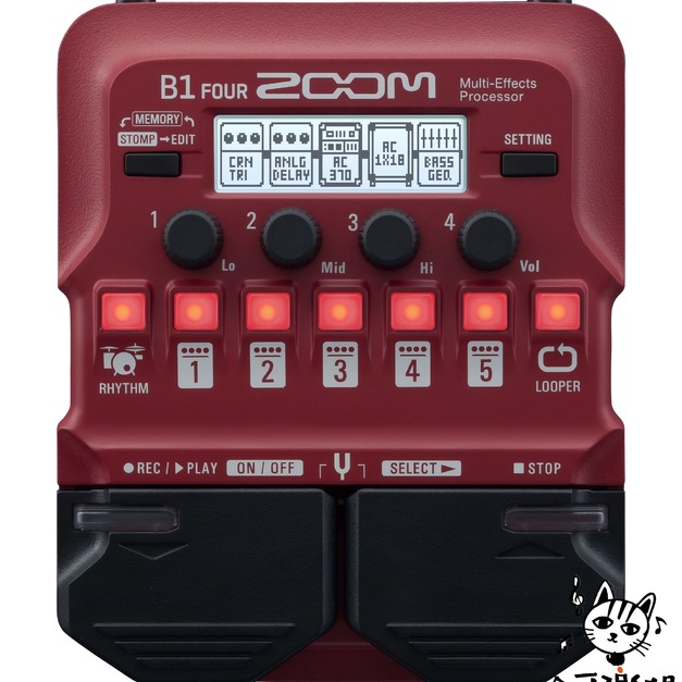 ♪ Your Music 愉耳樂器♪ZOOM B1 FOUR 電貝斯 BASS效果器 綜合效果器 ♪ Your Music 愉耳樂器♪ZOOM B1 FOUR 電貝斯 BASS效果器 綜合效果器