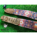 ♪ Your Music 愉耳樂器♪美國製 LM 麂皮拼布背帶吉他背帶 southwest print SW-6_1 ♪ Your Music 愉耳樂器♪美國製 LM 麂皮拼布背帶吉他背帶 southwest print SW-6_1
