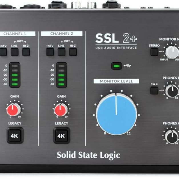 ♪ Your Music 愉耳樂器♪Solid State Logic SSL 2+ 2輸入/ 4輸出 USB 錄音介面 ♪ Your Music 愉耳樂器♪Solid State Logic SSL 2+ 2輸入/ 4輸出 USB 錄音介面