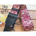 ♪Your Music 愉耳樂器♪日本製Daiking Corporation 背帶 肩帶 紅貓波浪款 烏克 吉他 貝斯_3 ♪Your Music 愉耳樂器♪日本製Daiking Corporation 背帶 肩帶 紅貓波浪款 烏克 吉他 貝斯_3