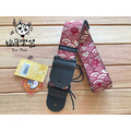 ♪Your Music 愉耳樂器♪日本製Daiking Corporation 背帶 肩帶 紅貓波浪款 烏克 吉他 貝斯 ♪Your Music 愉耳樂器♪日本製Daiking Corporation 背帶 肩帶 紅貓波浪款 烏克 吉他 貝斯