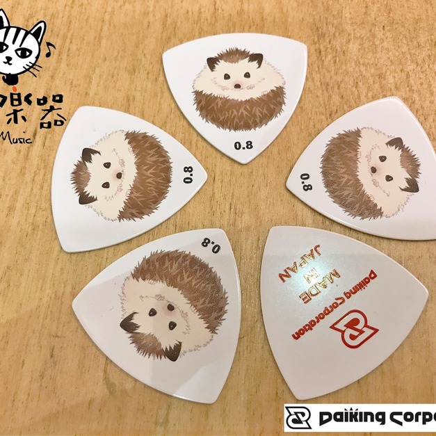 ♪ Your Music 愉耳樂器♪日本Daikingcorporation可愛動物造型匹克 刺蝟 ♪ Your Music 愉耳樂器♪日本Daikingcorporation可愛動物造型匹克 刺蝟