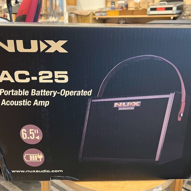 ♪ Your Music 愉耳樂器♪NUX AC-25 雙輸入木吉他音箱 ♪ Your Music 愉耳樂器♪NUX AC-25 雙輸入木吉他音箱