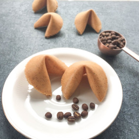 耶加雪菲研磨咖啡豆風味 客製化籤文 多款禮盒規格任選  手工現烤幸運餅乾  