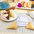 婚禮小物 愛心棉花糖 多款巧克力風味 幸運餅乾 WEEDING FORTUNE COOKIE