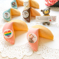 婚禮小物 可食用客製化照片logo影像幸運籤餅 多款顏色巧克力搭配 FORTUNE COOKIES_1