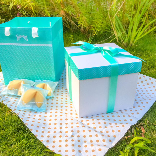 TIFFANY點點禮物盒18入附提袋 +NT280