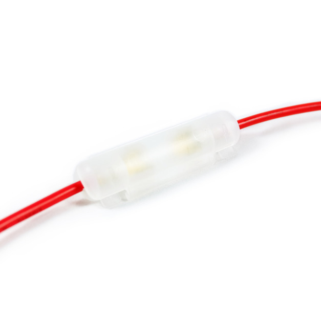 玻璃管保險絲座 PP材質 (包)