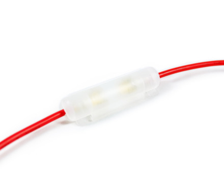 玻璃管保險絲座 PP材質 (包)