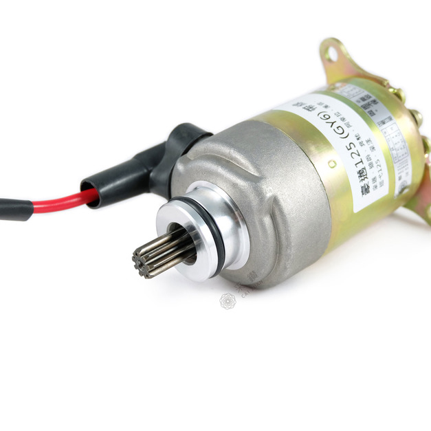 030 啟動馬達 GY6 豪邁迪爵125 帶線