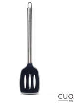 【義大利CUOCO】質感不鏽鋼柄-矽膠煎鏟34cm