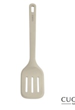 【義大利CUOCO】北歐系列-半月柄全矽膠煎鏟33cm-白色